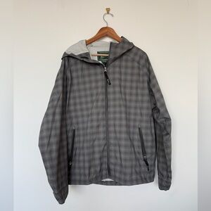 Woolrich Gray Men's Packable Raincoat NWT